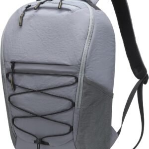 Travel Casual Backpack for Women and Men, Distinctive Design Lightweight Waterproof Daypack, for Outdoor and Daily Use, Gray