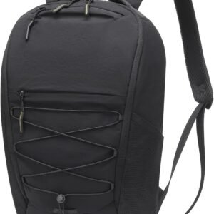 Travel Casual Backpack for Women and Men, Distinctive Design Lightweight Waterproof Daypack, for Outdoor and Daily Use, Black